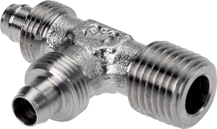 Exemplary representation: CK-LE screw connection, conical thread, without nut, 1.4305