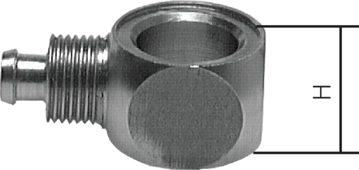 Exemplary representation: CK elbow fitting ring piece, stainless steel