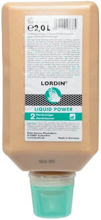 Exemplarische Darstellung: LORDIN LIQUID POWER (Varioflasche)
