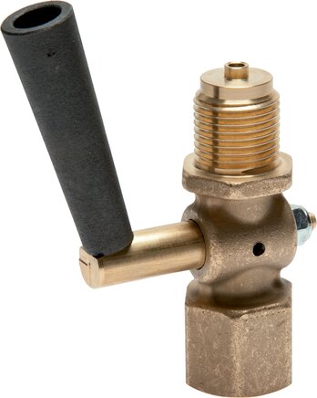 Exemplary representation: Pressure gauge shut-off valve sleeve - journal (brass)