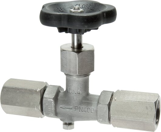 Zgleden uprizoritev: Pressure gauge shut-off valve clamping sleeve - clamping sleeve (1.4571)