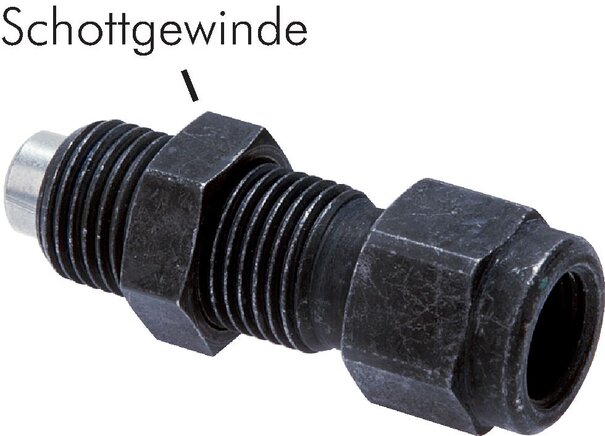 Zgleden uprizoritev: Pressure gauge connection for screwing into the measuring hose