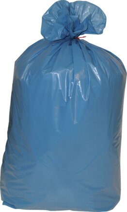 Principskitse: Affaldsspand 120 liter, blå