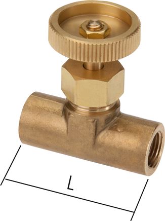 Príklady vyobrazení: Jehlový ventil (G 1/8" IG)