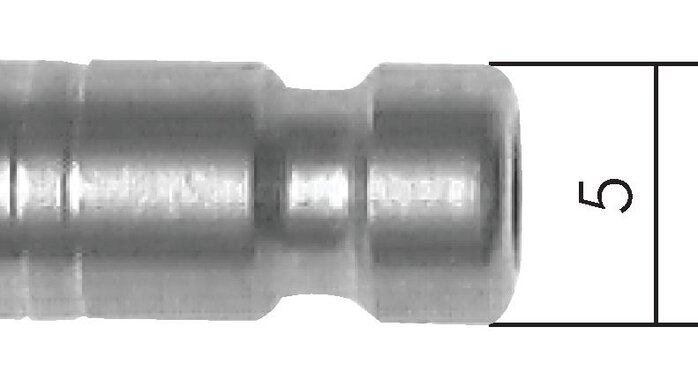 detailed view: Plug dimensions
