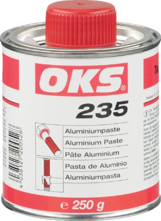 Illustrazione esemplare: OKS pasta di alluminio (barattolo con pennello)