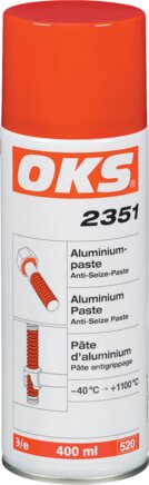 Illustrazione esemplare: OKS pasta di alluminio (bomboletta)
