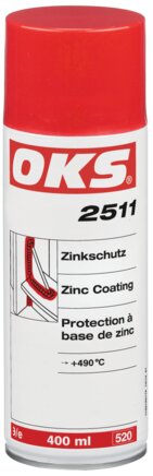 Exemplary representation: OKS zinc spray (spray can)