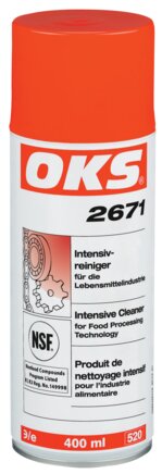 Voorbeeldig Afbeelding: OKS intensieve reiniger voor levensmiddelenindustrie (spuitbus)