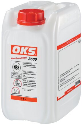 Illustrazione esemplare: OKS olio anticorrosione per l'industria alimentare (fusto)