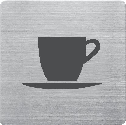 Illustrazione esemplare: Targa “Caffetteria”