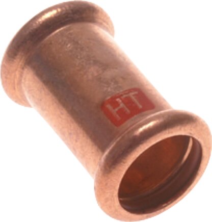Zgleden uprizoritev: Sleeve with internal press end copper / copper alloy