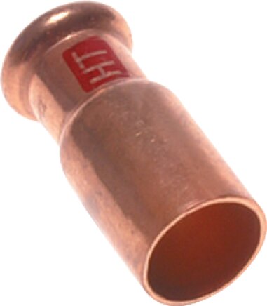 Zgleden uprizoritev: Reducing nipple with internal press end & external press end copper / copper alloy