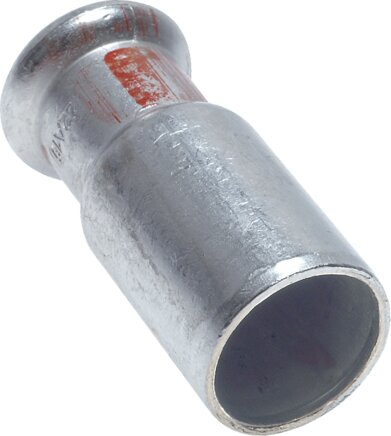 Illustrazione esemplare: Raccordo riduttore con estremità a pressione interna ed esterna in acciaio inox
