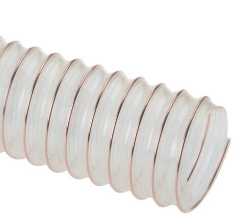 Illustrazione esemplare: Tubo flessibile a spirale in poliuretano (forma leggera)