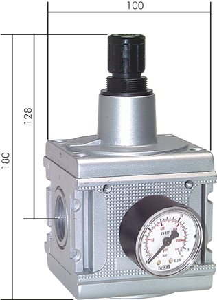 Illustrazione esemplare: Regolatore di pressione - serie Multifix 5