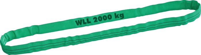 Exemplaire exposé: Élingue ronde (WLL 2000 kg)