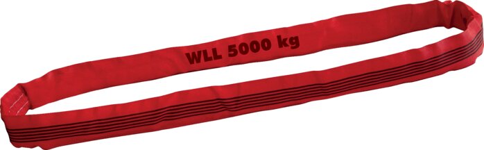 Príklady vyobrazení: Kulatý popruh (WLL 5000 kg)