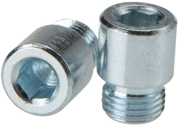 Zgleden uprizoritev: Threaded bolt (front or rear)