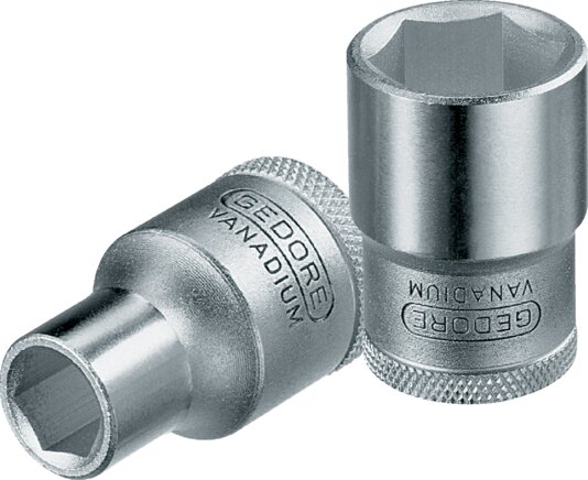 Exemplary representation: Socket (DIN 3124, ISO 2725-1) for hexagon head screws