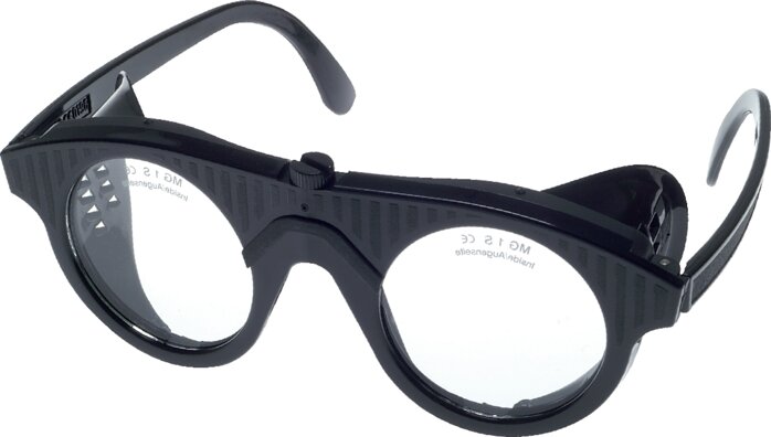 Principskitse: Standard sikkerhedsbriller
