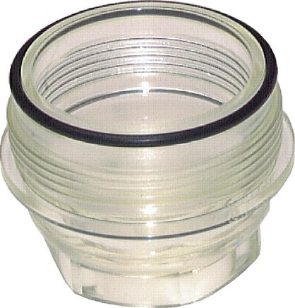 Zgleden uprizoritev: Sieve cup for filter pressure reducer, transparent