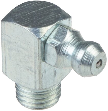 Príklady vyobrazení: 90° kuželová maznice podle DIN 71412 C (4hranná)