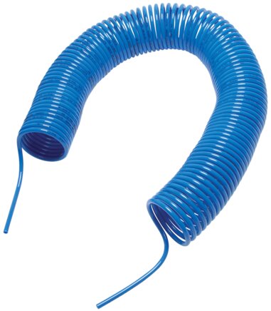Zgleden uprizoritev: Polyamide spiral hose (axial outlet)