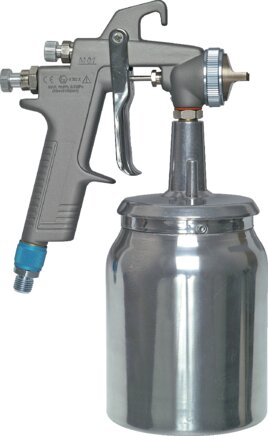 Zgleden uprizoritev: Professional paint spray gun with suction cup