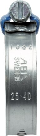 Exemplaire exposé: Collier de serrage (ABA acier galvanisé, W1)