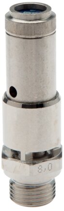 Zgleden uprizoritev: Safety valve (nickel-plated brass)