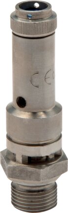 Exemplary representation: Safety valve (stainless steel 1.4571 or 1.4401)