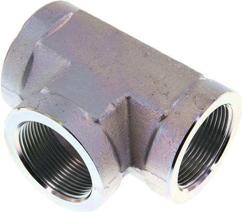 T112 Inch T-pieces with female thread, up to 350 bar - Landefeld - Pneumatics ...