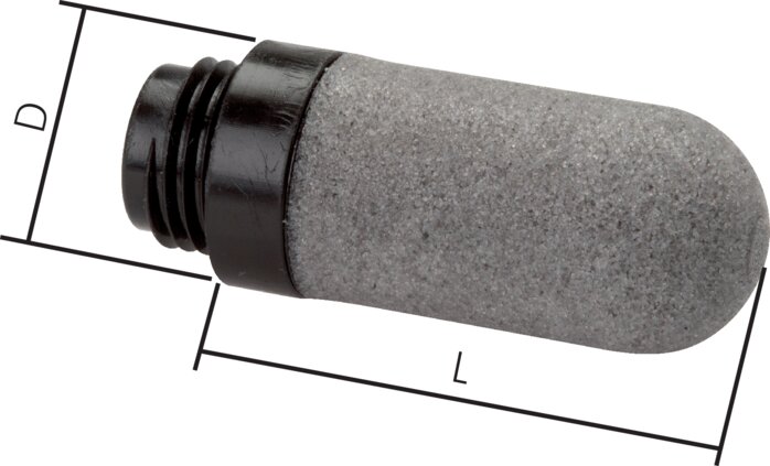 Exemplarische Darstellung: Schalldämpfer (Standard)