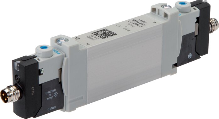 Príklady vyobrazení: 5/2-dráhový magnetický impulsní ventil