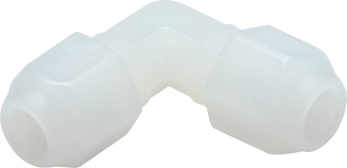 Illustrazione esemplare: Connettore a gomito per tubi flessibili, plastica
