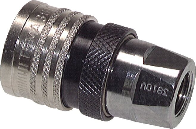 Illustrazione esemplare: Raccordo per flessibile di apparecchio di lavaggio, presa di accoppiamento, ottone cromato