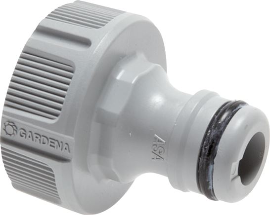 Exemplary representation: Coupling plug with female thread (tap connectors), GARDENA