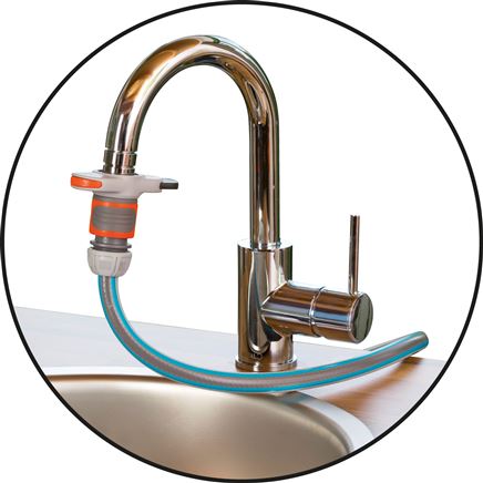 Esempio di applicazione: Adattatore Gardena per rubinetti interni