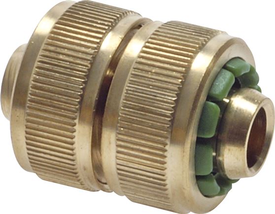 Exemplary representation: Hose connectors (repairers), brass