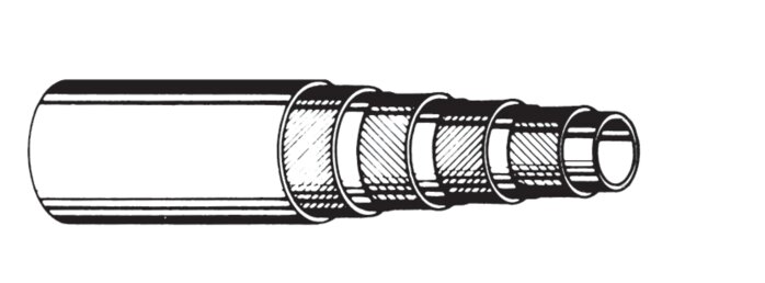 Illustrazione esemplare: 4 flessibili idraulici SP