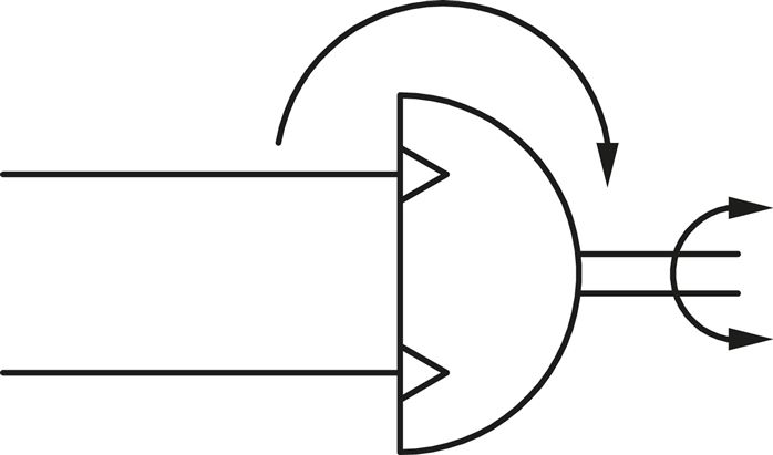 Schematic symbol: Swivel table