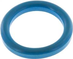 seal (dairy thread) DN 25, NBR (blue), 30x40x5,0mm