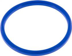 seal (dairy thread) DN 65, NBR (blue), 71x81x5,0mm