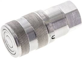 ES flat face coupling ISO 16028, Sleeve Size.1, G 1/4"