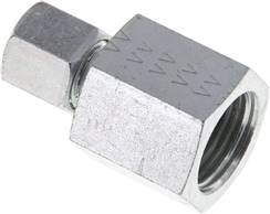 Screw-on cutting ring fitt. G 1/2"-8 L (M14x1.5), Zinc plated steel