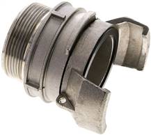 Guillemin coupling G 2" (MT), Stainless steel, with lock