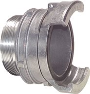 Guillemin coupling G 3" (MT), Stainless steel, with lock