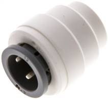 End cap for 12mm hoses, IQS-LE (EPDM-seal)