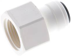 Push in fittings with female threads G 3/8"-1/4" (6.35 mm), IQS-LE (EPDM-seal)